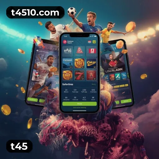 FAQ t45 Brasil - Perguntas frequentes sobre bônus, PIX, RTP, APP mobile e VIP