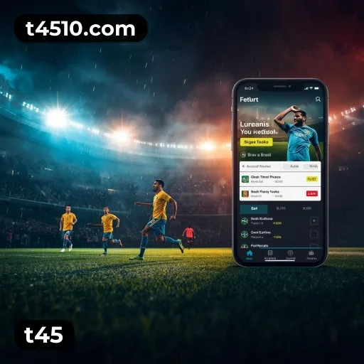 FAQ t45 Brasil - Perguntas frequentes sobre bônus, PIX, RTP, APP mobile e VIP