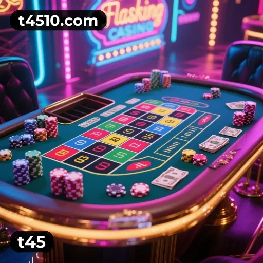 Tabela RTP dos jogos de cassino da t45